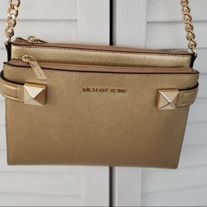 Michael Kors Gold Purse